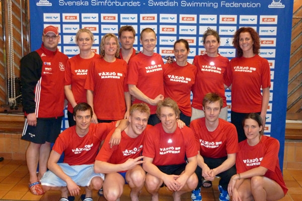 Gruppbild Masters-SM 2011